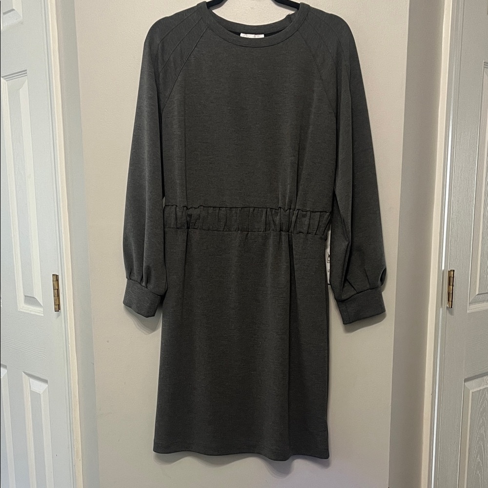 Prologue Charcoal Gray Long Sleeve Top